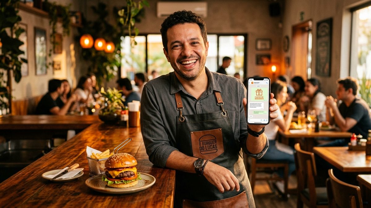 Saipos CRM: cashback e campanhas automáticas no WhatsApp para o cliente voltar